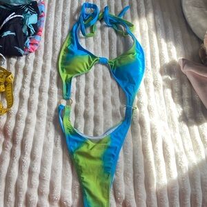shein “one piece” swimsuit